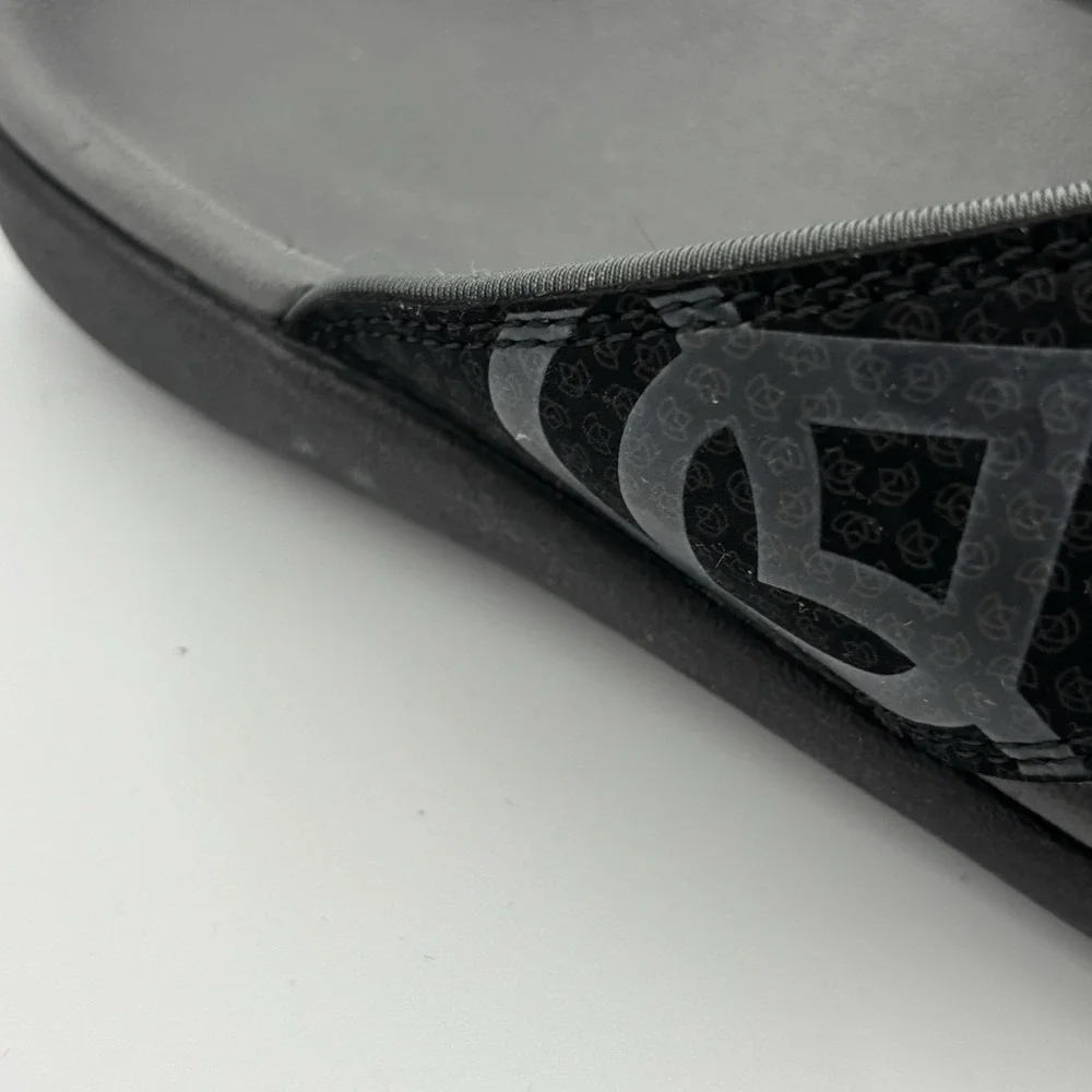 Spenco Kholo‎ Men's Orthotic Slide Sandals CarbonPewter US9D UK7D EUR 39.5 CM 26